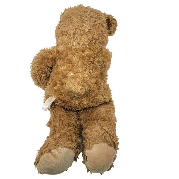 Teddy Bear Stuffed Plush Animal 17" Brown Shaggy Soft Dan Dee - Picture 3 of 4